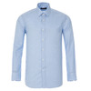 JAMES KINGDOM 男士DP免烫商务正装白蓝格修身长袖衬衫 BA1A7C329CD 商品缩略图1
