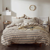 老米优品 /清新养眼的无印日式水洗棉 彩条四件套 全棉条纹床品SJT200315L 商品缩略图4