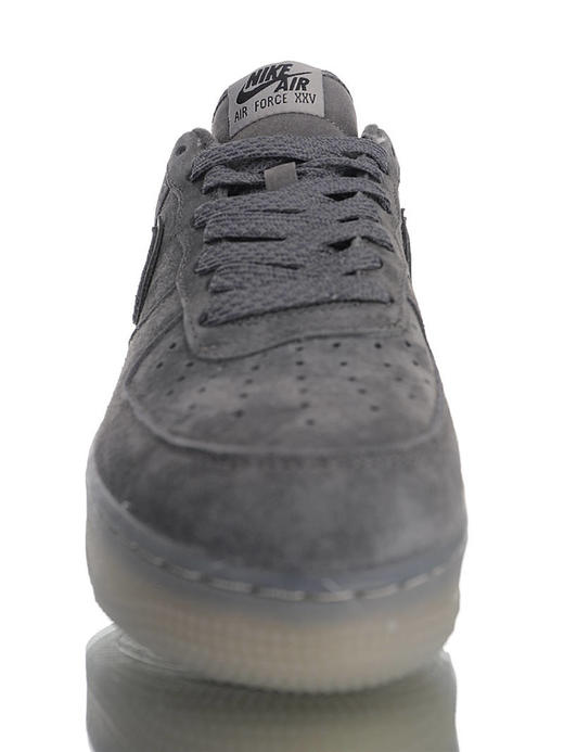 耐克Nike Air Force 1 '07 卫冕冠军联名 台产丝光猪巴革鞋面 正确透明中底 内置全掌AirSole气垫 3.0灰暗灰透明底天使3M配色 商品图3