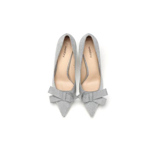 【商场专柜大牌】优雅蝴蝶格利特羊皮单鞋女高跟鞋W283E70191 商品图3