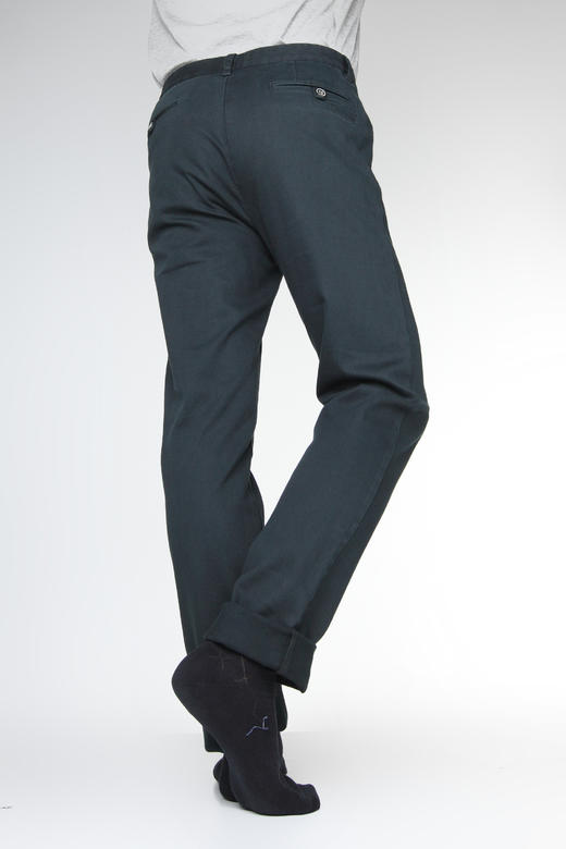 Marco Azzali 墨绿色月亮袋休闲裤 P5103700 商品图2