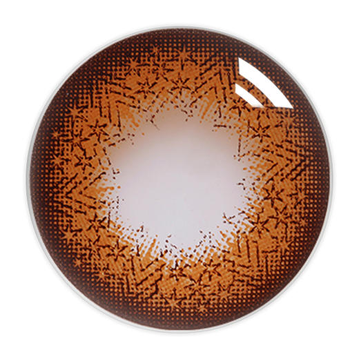 DARRENS  日抛 花神棕(日抛最大款14.5mm 最高1000度十片装) 商品图1