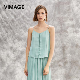 VIMAGE纬漫纪V1313914吊带小上衣