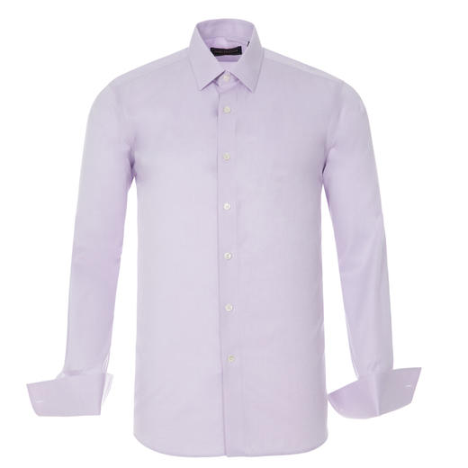 Jameskingdom占姆士秋冬DP免烫商务衬衫纯棉纯色斜纹衬衣 商品图5