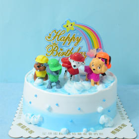 卡通汪汪队-鲜果奶油蛋糕