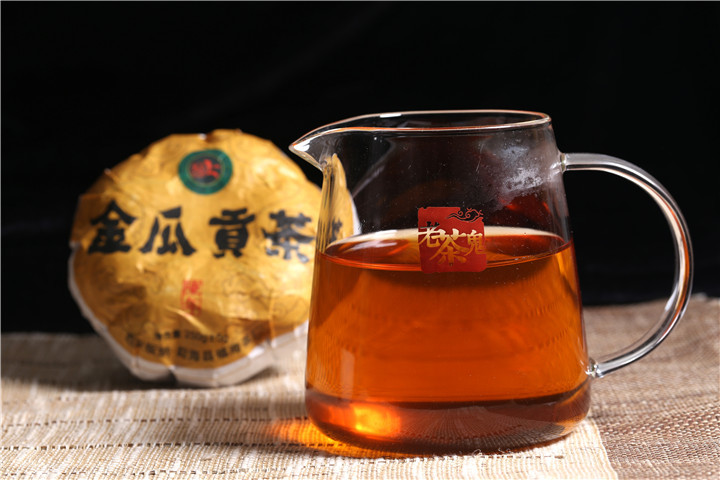 【工坊私藏】勐海陈韵 红汤红叶 金瓜贡茶(陈年)