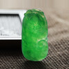 派瑞翡翠 翡翠挂件 如意 冰糯种 满绿 商品缩略图2