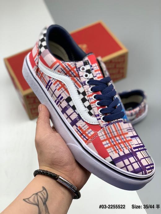 万斯 VANS PATCHWORK官方同步新品 格纹拼接休闲鞋滑板鞋 商品图0