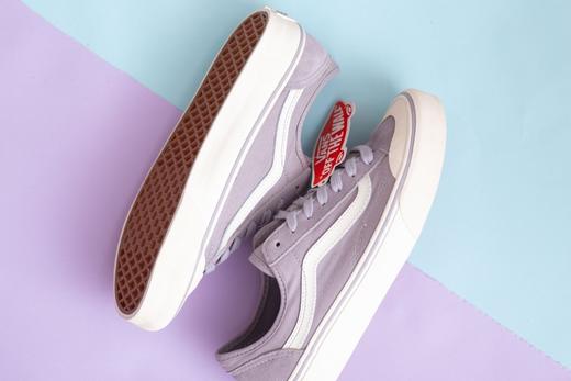 Vans Style 36 Cecon SF 小红书爆款香芋紫 19年新版翻盖鞋盒 重磅回归权志龙包头杀人鲸 低帮硫化休闲板鞋 安纳海姆手工工艺 加入当下火爆的半月包头 塑造出不一样的复古鞋型 商品图2