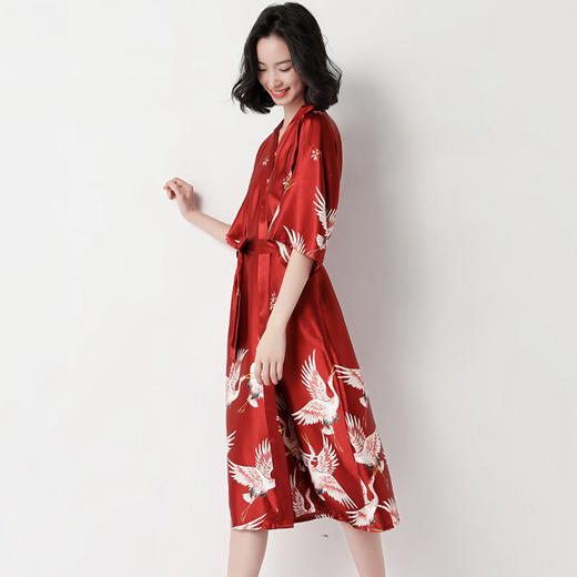 中国风睡衣 | 丝滑酥软，穿出中国女人的性感 商品图9