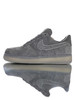 耐克Nike Air Force 1 '07 卫冕冠军联名 台产丝光猪巴革鞋面 正确透明中底 内置全掌AirSole气垫 3.0灰暗灰透明底天使3M配色 商品缩略图0