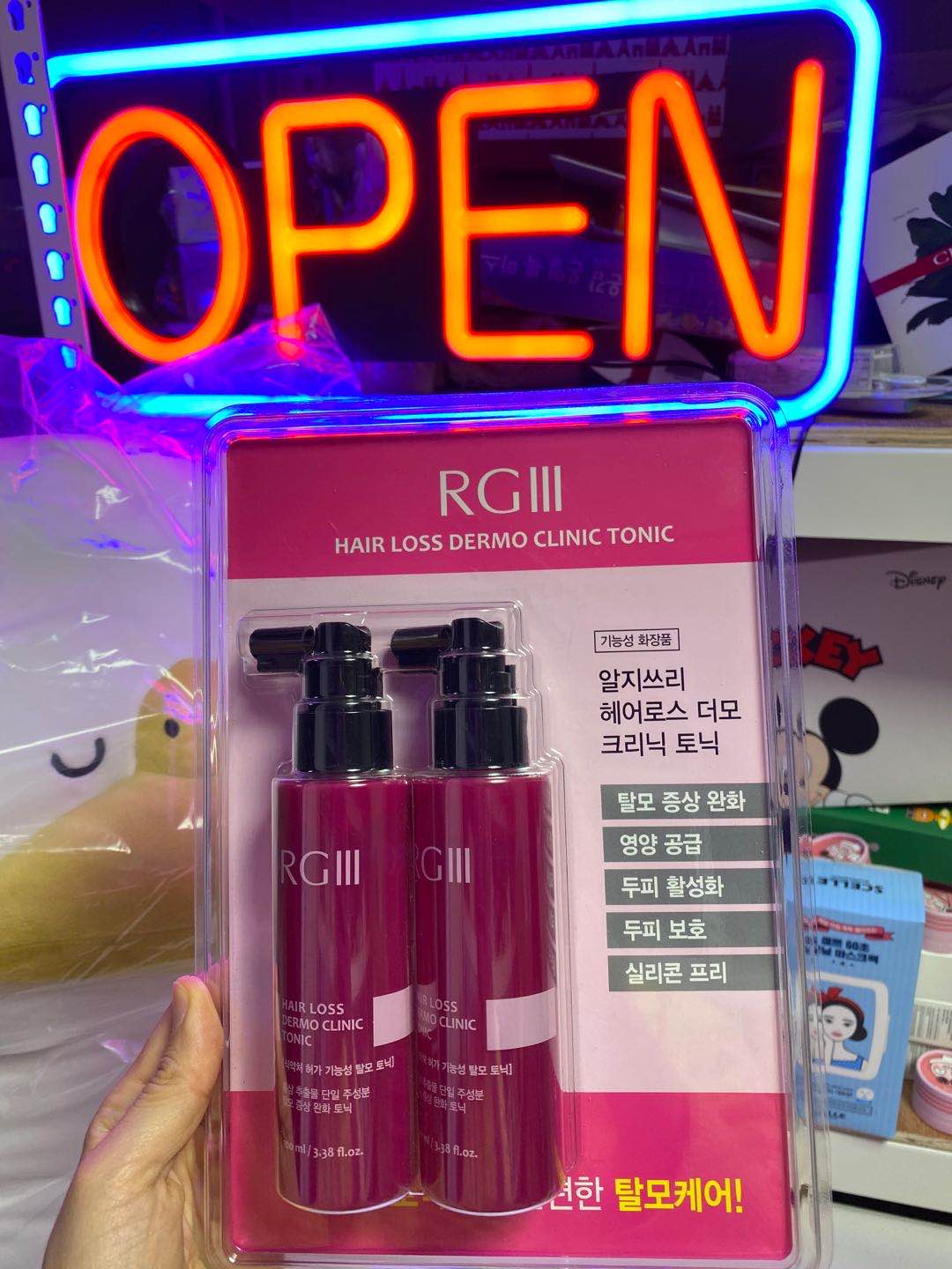 DR.RGIII红参液防护发精华喷雾Hair Loss Clinic 100mlJPY带授权招加盟代理