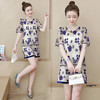 ORH-93202019新款女装夏三件套裤蕾丝刺绣露肩短袖上衣短裤休闲时尚套装WY 商品缩略图0
