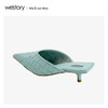 westory2020年夏新包头半拖鞋女外穿编织网红W20AH51931 商品缩略图2