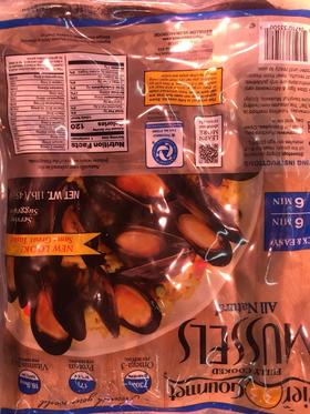 苏食信豚冷冻熟制原味贻贝454g/袋【0514】