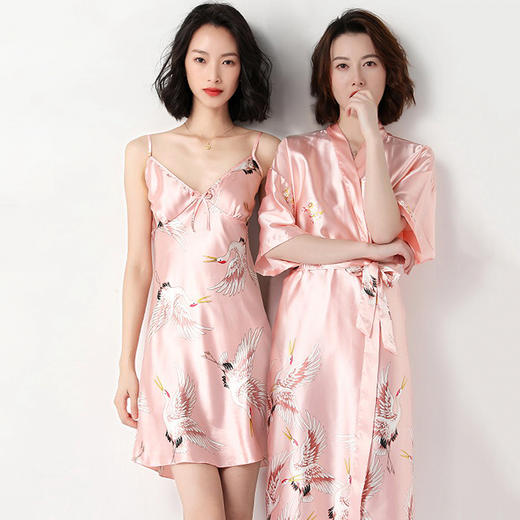 中国风睡衣 | 丝滑酥软，穿出中国女人的性感 商品图7