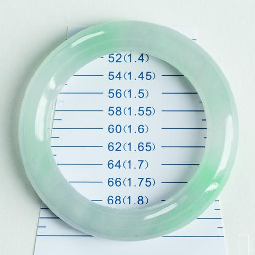 派瑞翡翠 翡翠手镯 冰糯种 春带彩 商品图4
