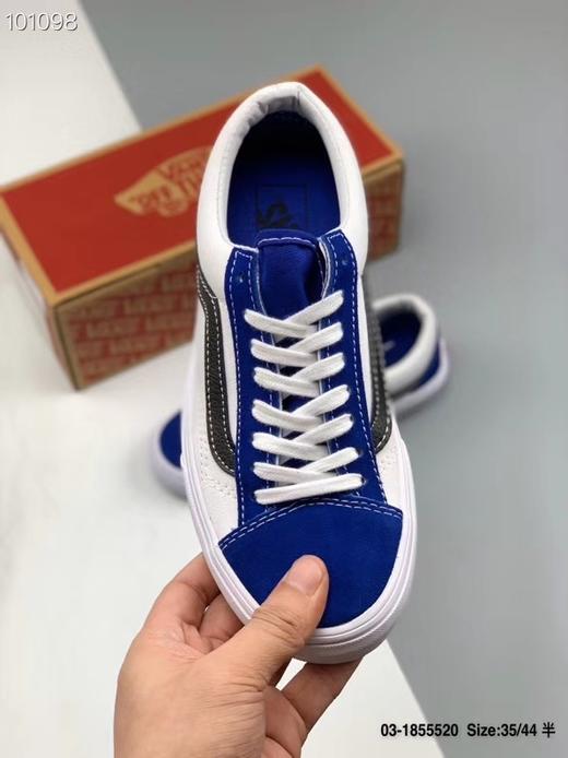 VANS STYLE 36 SF 低帮冲浪男女休闲帆布鞋 官方货号VN0A3MVLWYS 尺码35-44 牛油果绿 橘子汽水 黄色 蓝色 绿色 奥利奥 米灰黑 牛仔蓝 商品图7