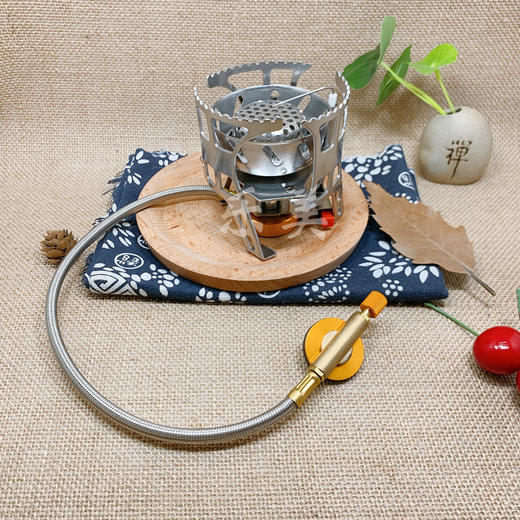 户外防风炉便携野炊炉头户外装备之分体气炉自带电子打火 商品图7