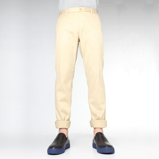 Marco Azzali 卡其色休闲裤 P5015000 商品图0