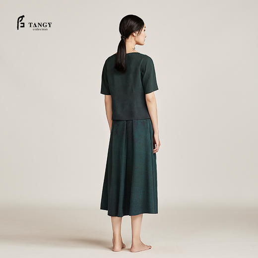 TANGY Collection天意蓝莨印花半裙 商品图2