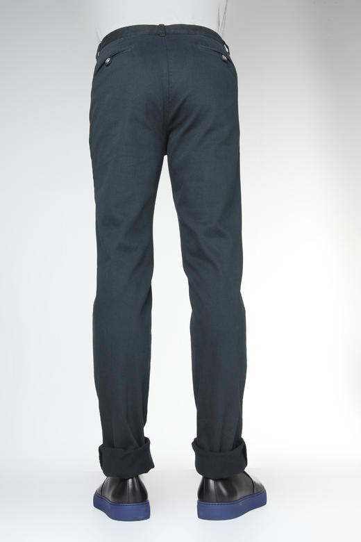 Marco Azzali 墨绿色月亮袋休闲裤 P5103700 商品图1