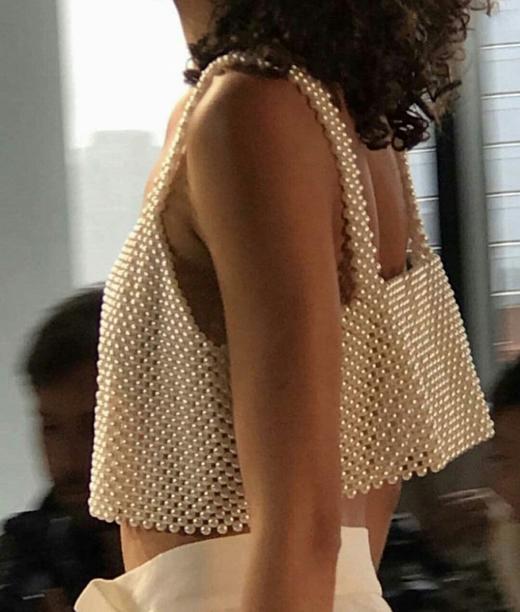 Bevza 珍珠编织胸衣 商品图4