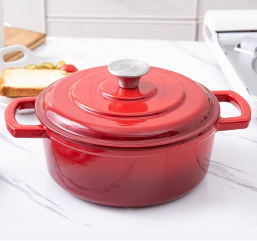 德国cs吉祥红珐琅锅炖制食材好帮手