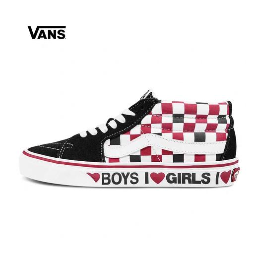 Vans范斯 经典系列 SK8-Mid板鞋 情人节系列 中帮 高帮 低帮 男女鞋  35-44（含半码）型号: JL104 商品图1