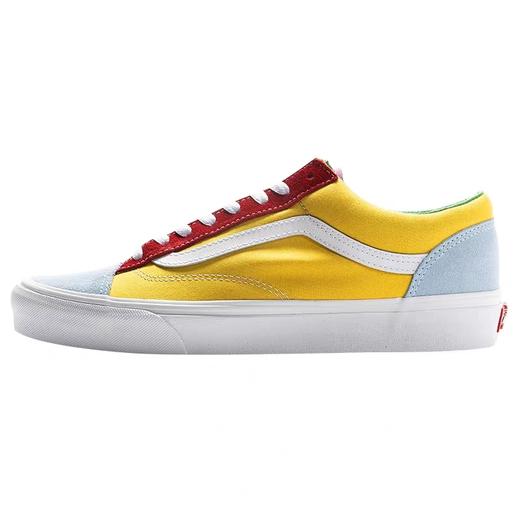 VANS STYLE 36 SF 低帮冲浪男女休闲帆布鞋 官方货号VN0A3MVLWYS 尺码35-44 牛油果绿 橘子汽水 黄色 蓝色 绿色 奥利奥 米灰黑 牛仔蓝 商品图2