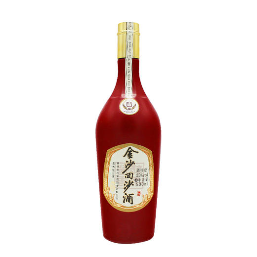 金沙白酒金沙回沙酒（传承）酱香型53度500ml【本商城规格1件即为1瓶】 商品图1