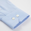 JAMES KINGDOM 男士DP免烫商务正装白蓝格修身长袖衬衫 BA1A7C329CD 商品缩略图6