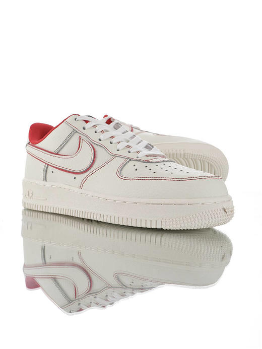 耐克 Nike Air Force 1 '07 Low 升级原模具开发打造 采用荔枝纹头层皮革鞋面 内置全掌air sole气垫 空军一号 商品图1