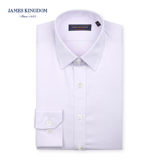 Jameskingdom占姆士2020新款免烫商务长袖衬衫BA1A7C339 商品图0