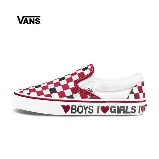 Vans范斯 经典系列 SK8-Mid板鞋 情人节系列 中帮 高帮 低帮 男女鞋  35-44（含半码）型号: JL104 商品图0