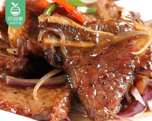 【预售-4月8日配送】如意三宝黑椒猪排/1包（400g）生产日期：1月 商品图1