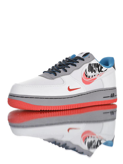 耐克 Nike Air Force 1 '07"Script Swoosh" 原模具开发打造 采用硬质头层牛皮革 内置全掌AirSole气垫 商品图0