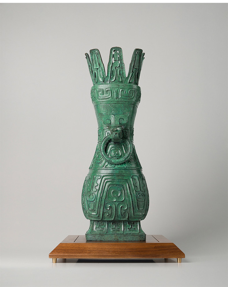 铜师傅全铜摆件致敬国宝之曾仲斿父壶青铜11限量999套