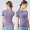 【断码捡漏】 卡益裸感短袖KL03397女士瑜伽服健身服 商品缩略图3