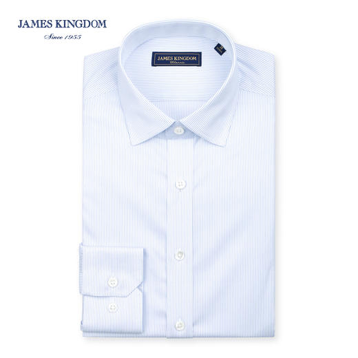 Jameskingdom占姆士免烫商务纯棉条纹衬衫BA1A7R331 商品图0