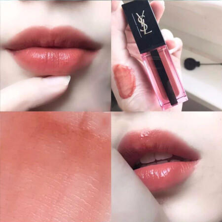 法国ysl圣罗兰水光唇釉口红610
