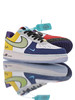 耐克 Nike Air Force 1"What The LA" 洛杉矶球队主题鞋款 原模具开发打造 硬质荔枝纹移膜革材质 内置全掌air sole气垫 洛杉矶彩虹拼接鸳鸯 商品缩略图4