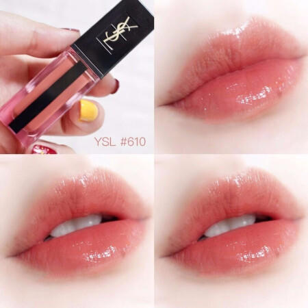 法国ysl圣罗兰水光唇釉口红610