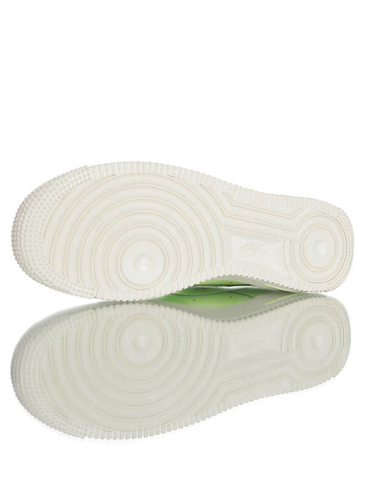 耐克 Nike Air Force 1 07 "Just Do It" 春夏新款 采用磨砂移膜皮革 内置全掌气垫 空军一号 皮革荧光浅绿黑双钩配色 商品图2