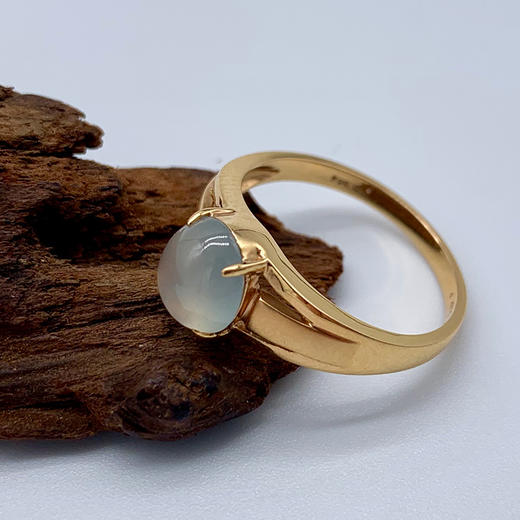 派瑞翡翠 翡翠戒指 18k金翡翠 商品图1