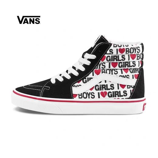 Vans范斯 经典系列 SK8-Mid板鞋 情人节系列 中帮 高帮 低帮 男女鞋  35-44（含半码）型号: JL104 商品图2