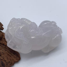 派瑞翡翠 翡翠挂件 糯种 白色