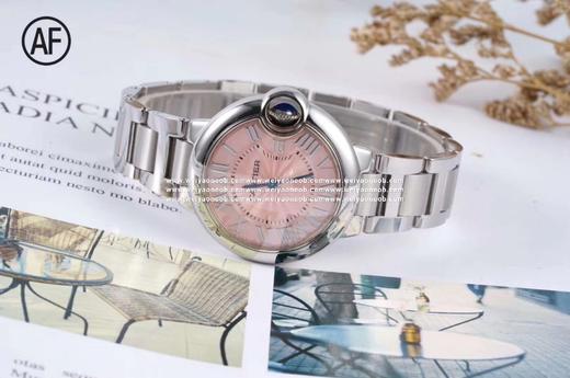 🔥原单 原单品质！升级版卡地亚蓝气球钻面33mm 女士款-市面高版本‼️镜面凸形鱼眼蓝宝石❗把头蓝色宝石颜色纯正❗瑞士进口机芯恒久稳定❗自动锤已全部升级原装LOGO及日内瓦洗纹 商品图11