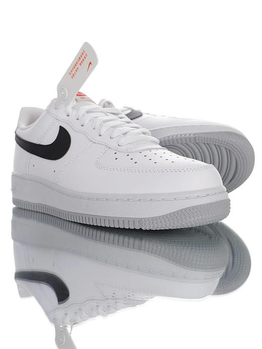 耐克Nike Air Force 1 Low 原模具开发打造 硬质头层荔枝纹皮革鞋面 内置全掌AirSole气垫 空军一号 商品图5