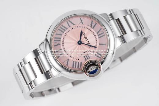 🔥原单 原单品质！升级版卡地亚蓝气球钻面33mm 女士款-市面高版本‼️镜面凸形鱼眼蓝宝石❗把头蓝色宝石颜色纯正❗瑞士进口机芯恒久稳定❗自动锤已全部升级原装LOGO及日内瓦洗纹 商品图3